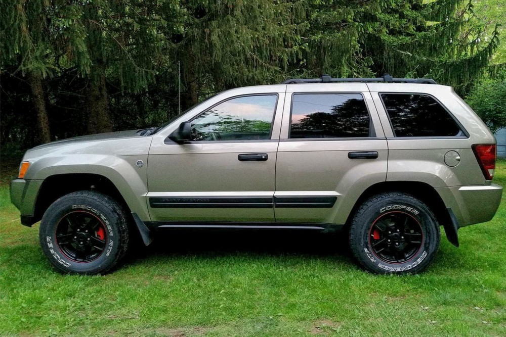комплект бризковиків для Jeep Grand Cherokee III WK