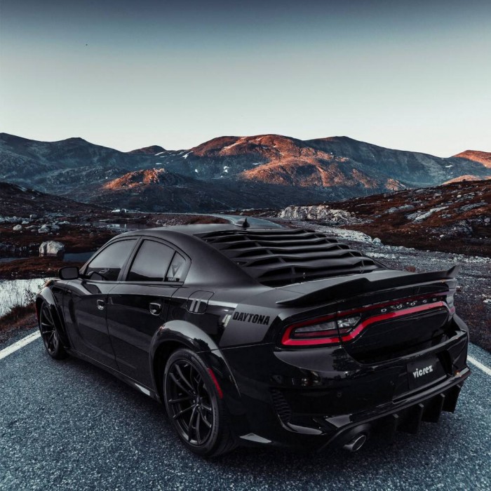 Накладка-жалюзі на заднє скло Dodge Charger (2011-2021)