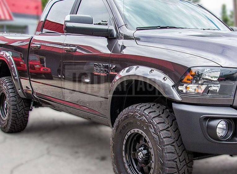 Розширювачі арок Dodge Ram (2009-2017) abs пластик