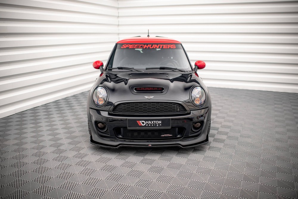 Накладка тюнінгова на передній бампер Mini Cooper R56 John Cooper Works вер. 2