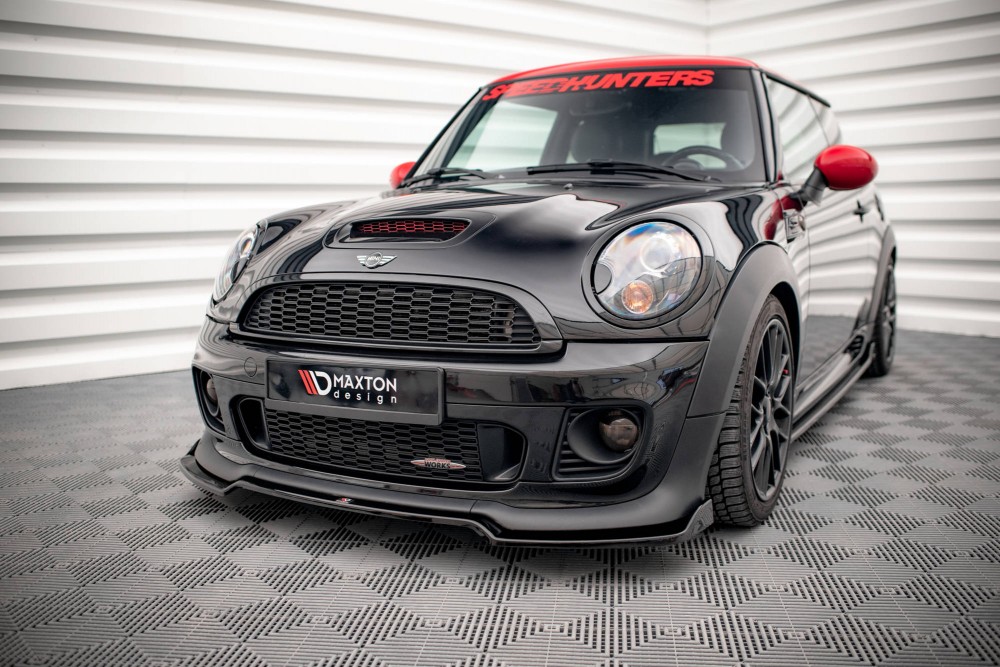 Накладка тюнінгова на передній бампер Mini Cooper R56 John Cooper Works вер. 2