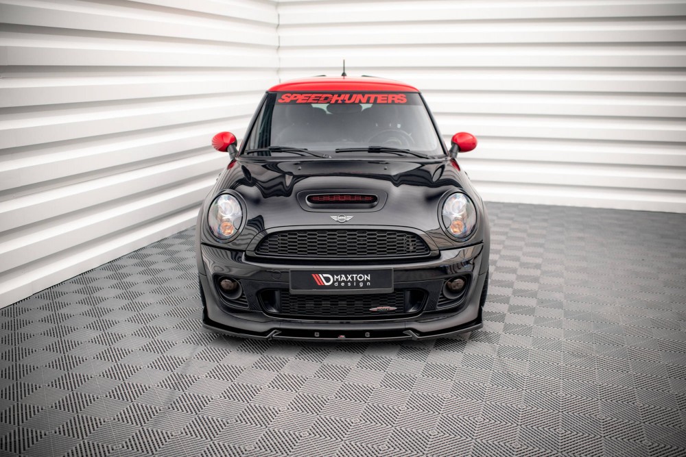 Нижня накладка на передній бампер Mini Cooper R56 John Cooper Works вер. 3
