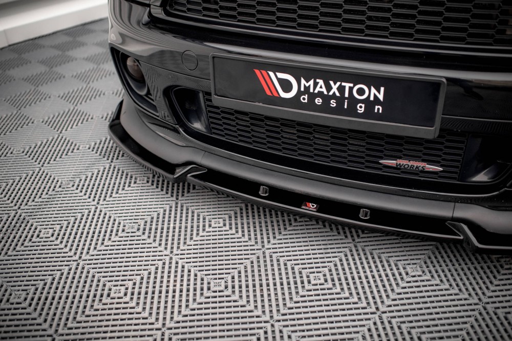 Нижня накладка на передній бампер Mini Cooper R56 John Cooper Works вер. 3
