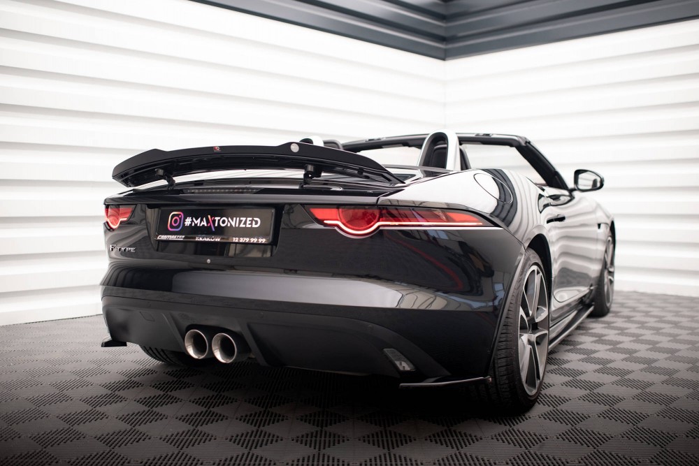Бічні накладки на задній бампер Jaguar F-Type Mk1 післярестайл