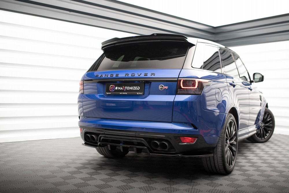 Тюнінговий дифузор заднього бампера (накладка) Land Rover Range Rover Sport SVR Mk2