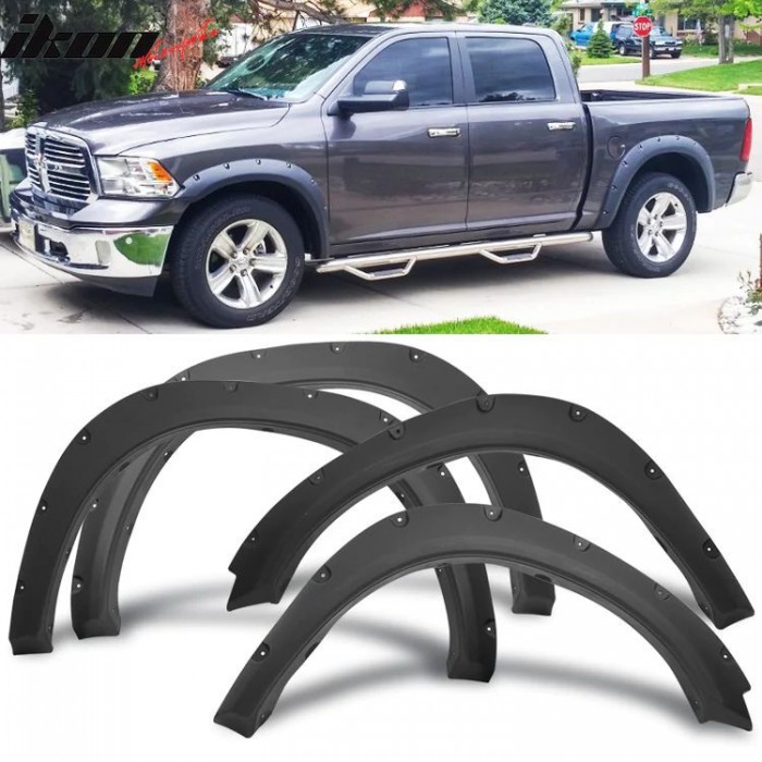 Розширювачі арок Dodge Ram (2009-2017) abs пластик textured