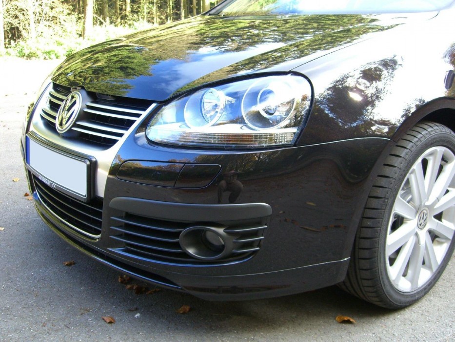 Дифузор переднього бампера VW Golf 5 GTI у стилі Votex