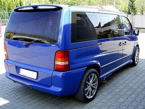 Спойлер задніх дверей Mercedes Vito I W638