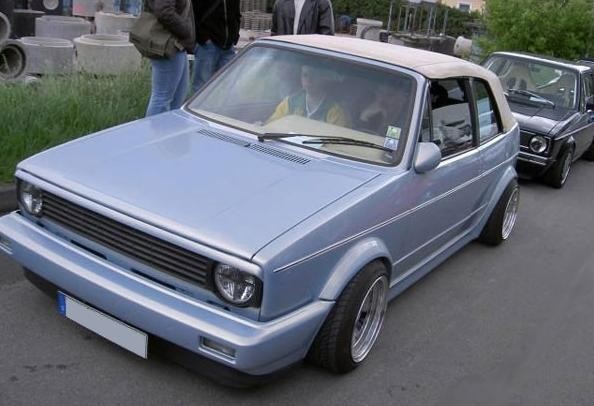 Накладка на фари (бедлук) VW Golf I