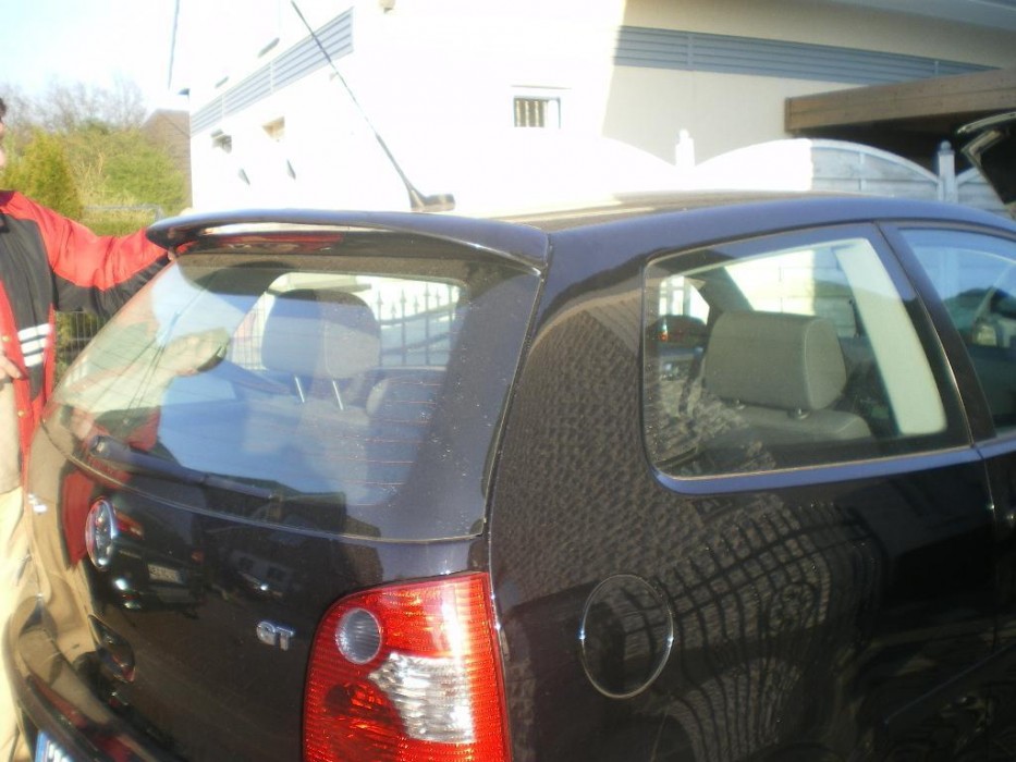 Спойлер кришки багажника VW Polo 9N/9N3