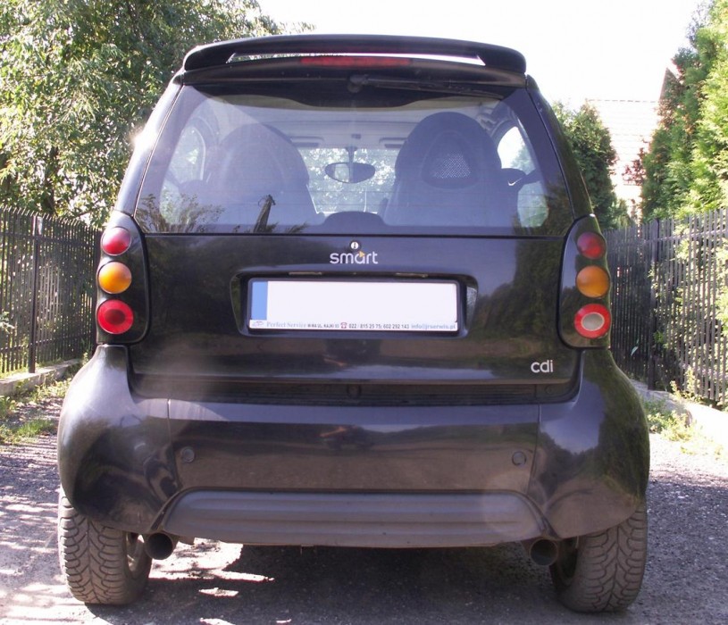 Cпойлер задніх дверей Smart ForTwo / City (1998-...)