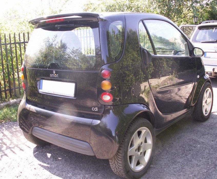 Cпойлер задніх дверей Smart ForTwo / City (1998-...)