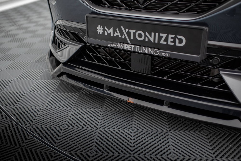 Нижня тюнінг накладка на передній бампер Cupra Formentor Mk1 вар. 4