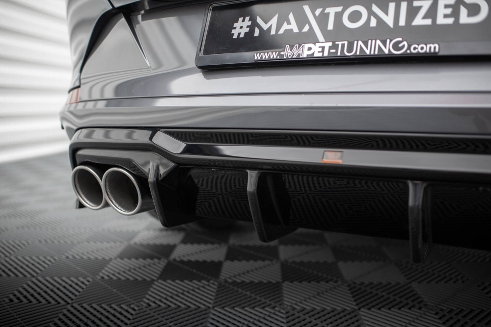 Накладка заднього бампера Cupra Formentor Mk1 із муляжами вихлопних труб
