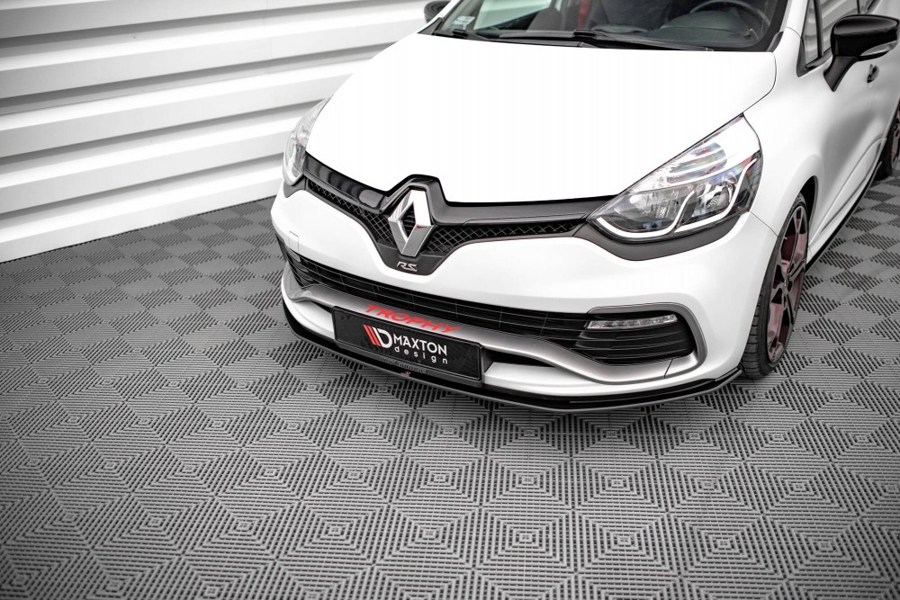 Нижня накладка на передній бампер Street Pro Renault Clio Mk4 версія RS
