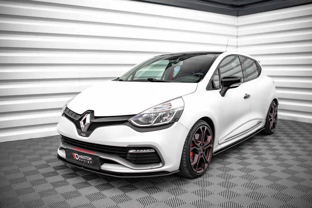 Нижня накладка на передній бампер Street Pro Renault Clio Mk4 версія RS