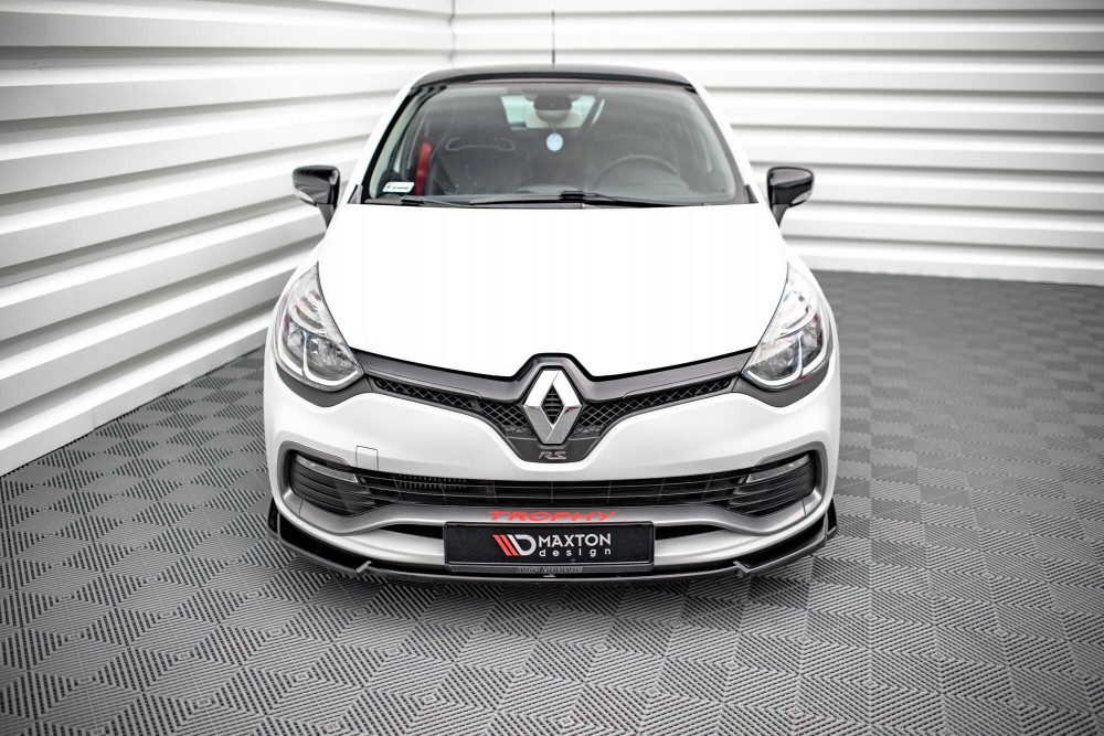 Нижня накладка (дифузор) переднього бампера Renault Clio Mk4 версія RS вар. 2