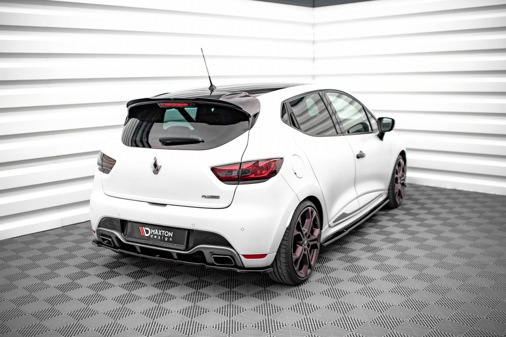 Задній тюнінг дифузор на бампер Renault Clio Mk4 версія RS