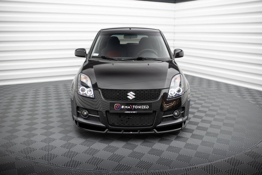 Тюнінгова накладка на передній бампер Suzuki Swift Mk4 Sport