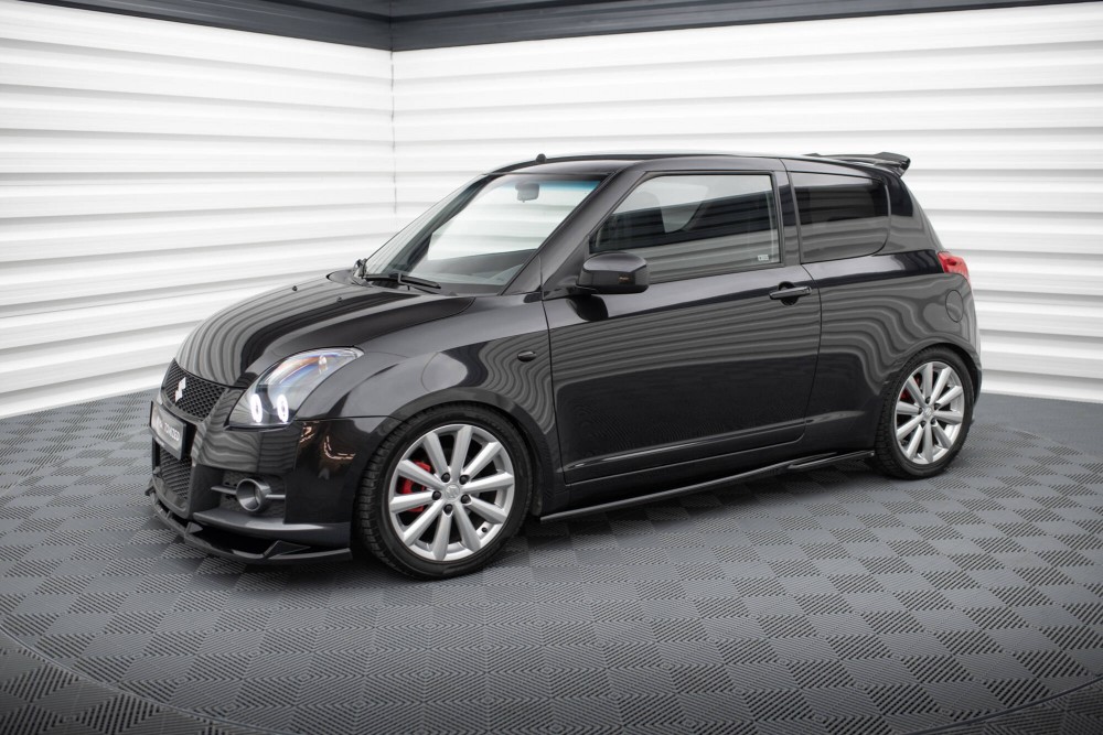 Бокові тюнінг накладки (дифузори) на пороги Suzuki Swift Mk4 Sport