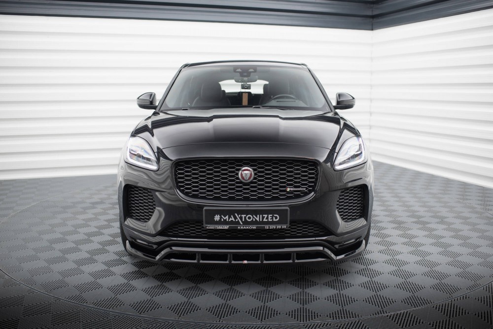 Тюнінгова накладка (дифузор) на передній бампер Jaguar E-Pace Mk1 R-Dynamic