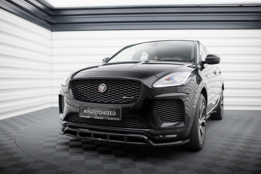 Тюнінгова накладка (дифузор) на передній бампер Jaguar E-Pace Mk1 R-Dynamic