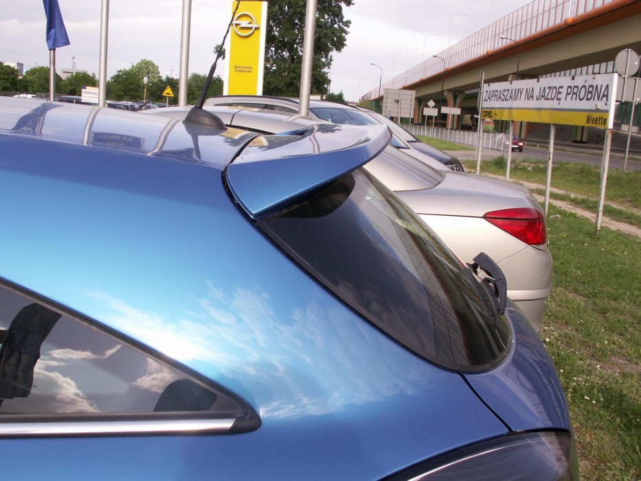 Спойлер багажника Opel Astra H GTC стиль OPC-2
