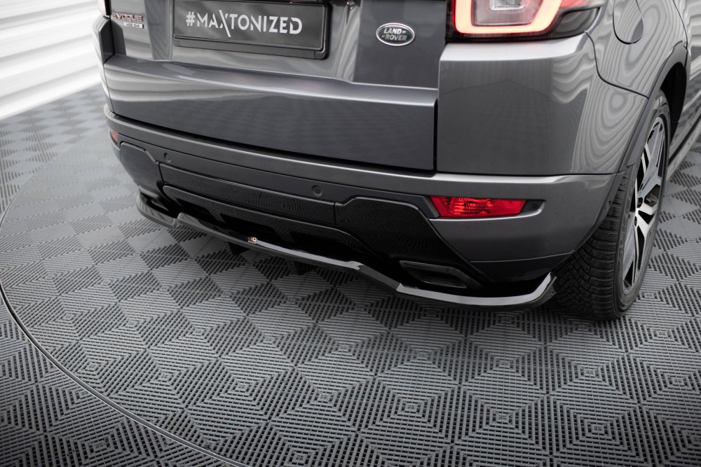 Дифузор на задній бампер Land Rover Range Rover Evoque Mk1 рестайл