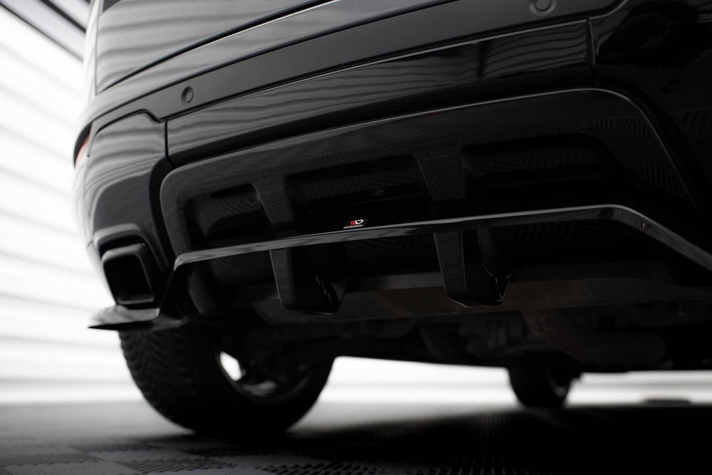 Дифузор на задній бампер Land Rover Range Rover Evoque Mk1 рестайл