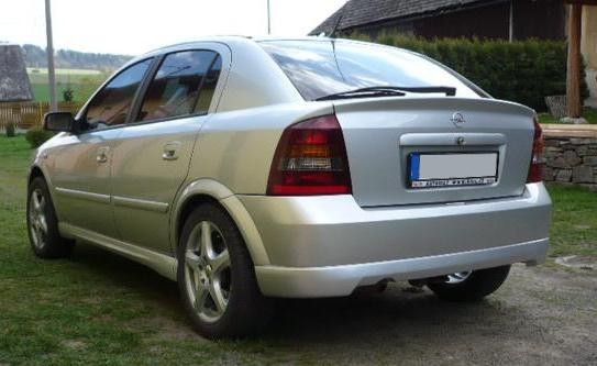 Бампер задній Opel Astra G Hatchback стиль OPC