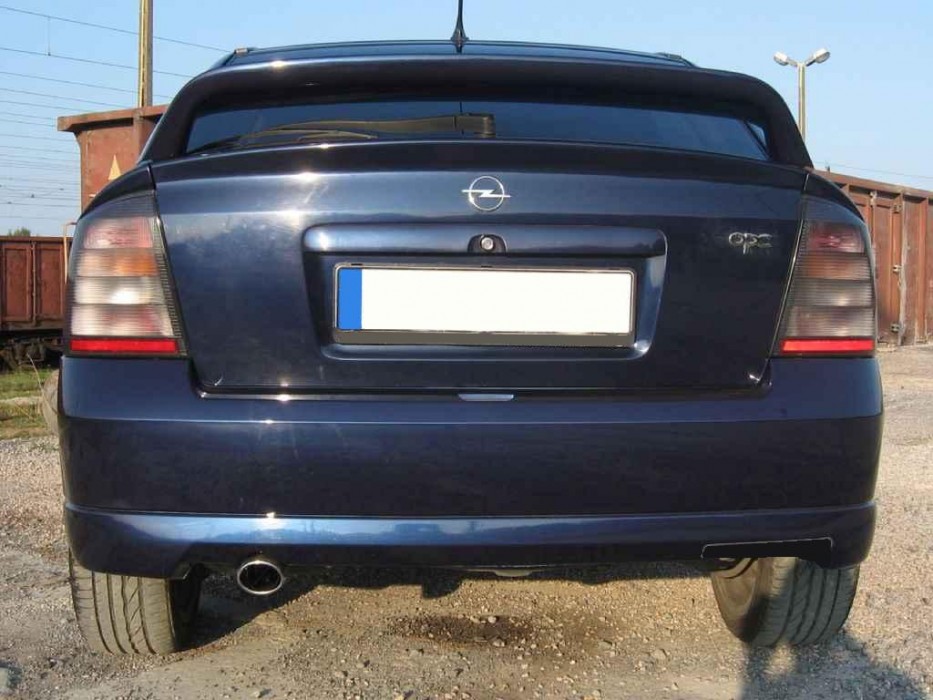 Бампер задній Opel Astra G Hatchback стиль OPC