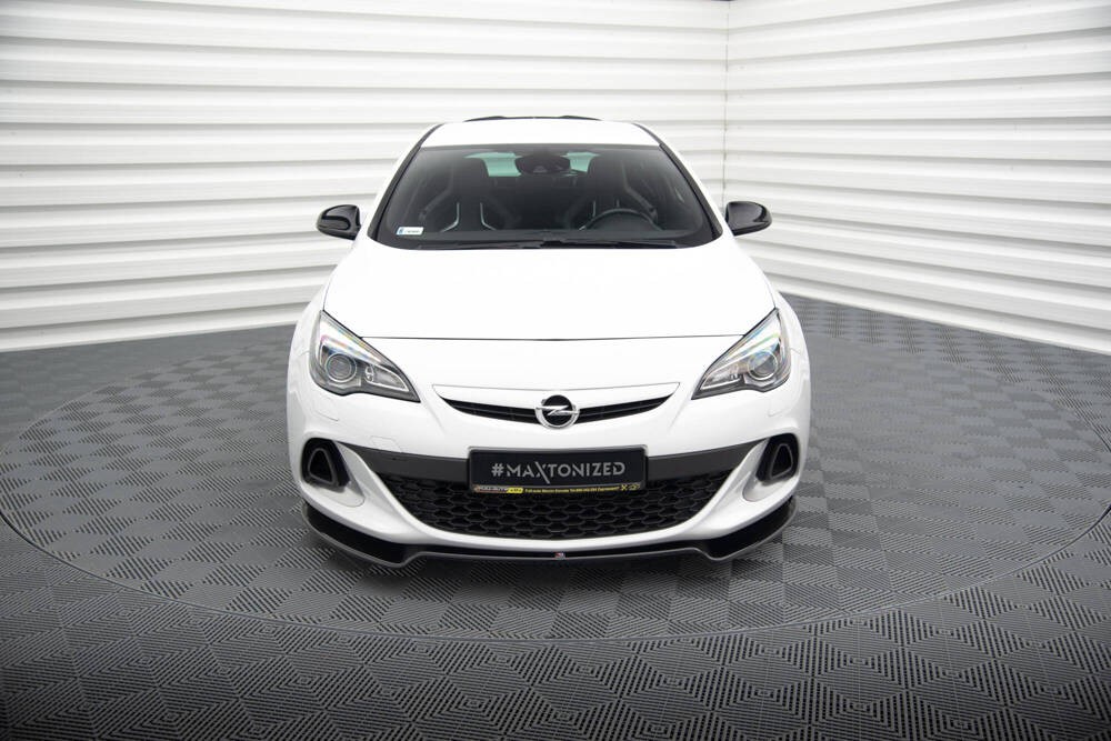 Дифузор на передній бампер Opel Astra J OPC / VXR вер.2