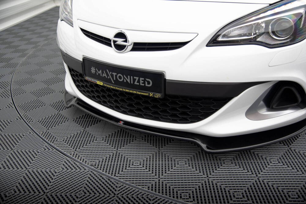 Дифузор на передній бампер Opel Astra J OPC / VXR вер.2