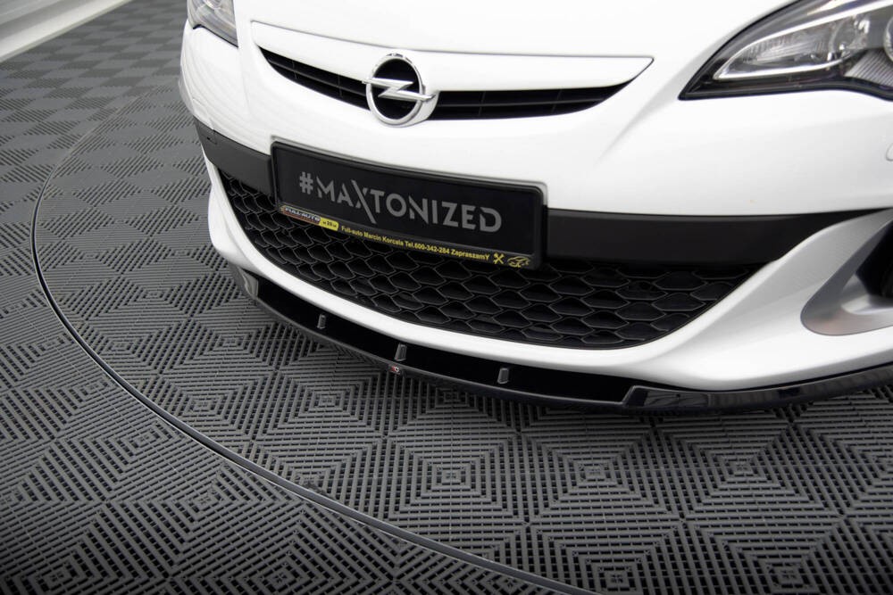 Дифузор переднього бампера Opel Astra J OPC / VXR NURBURG