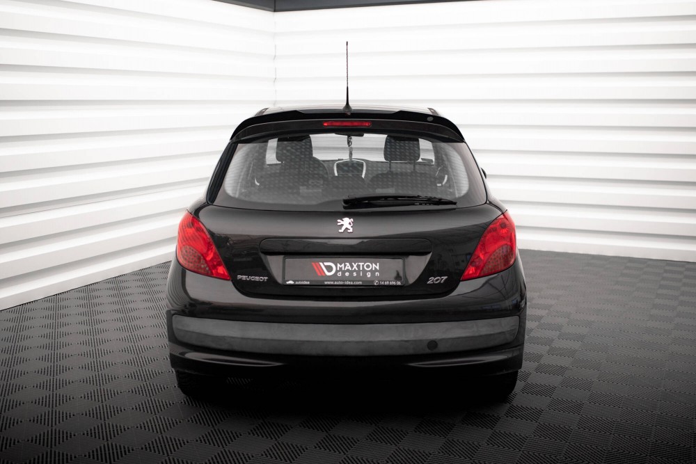 Тюнінговий кап спойлер на кришку багажника Peugeot 207 Sport