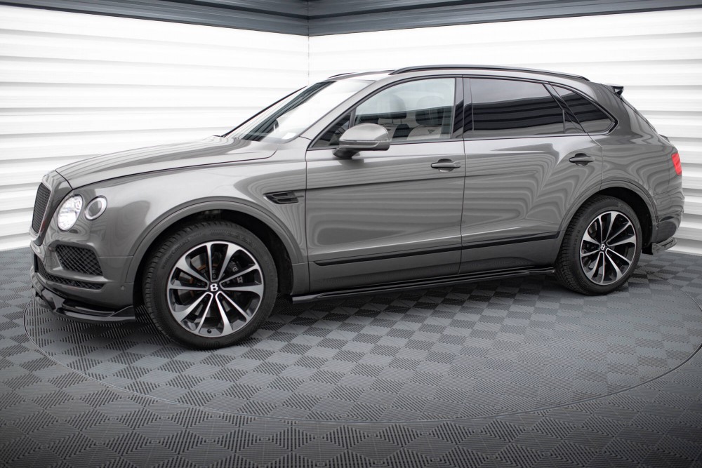 Нижні тюнінг накладки (лістви) на бокові пороги Bentley Bentayga Mk1