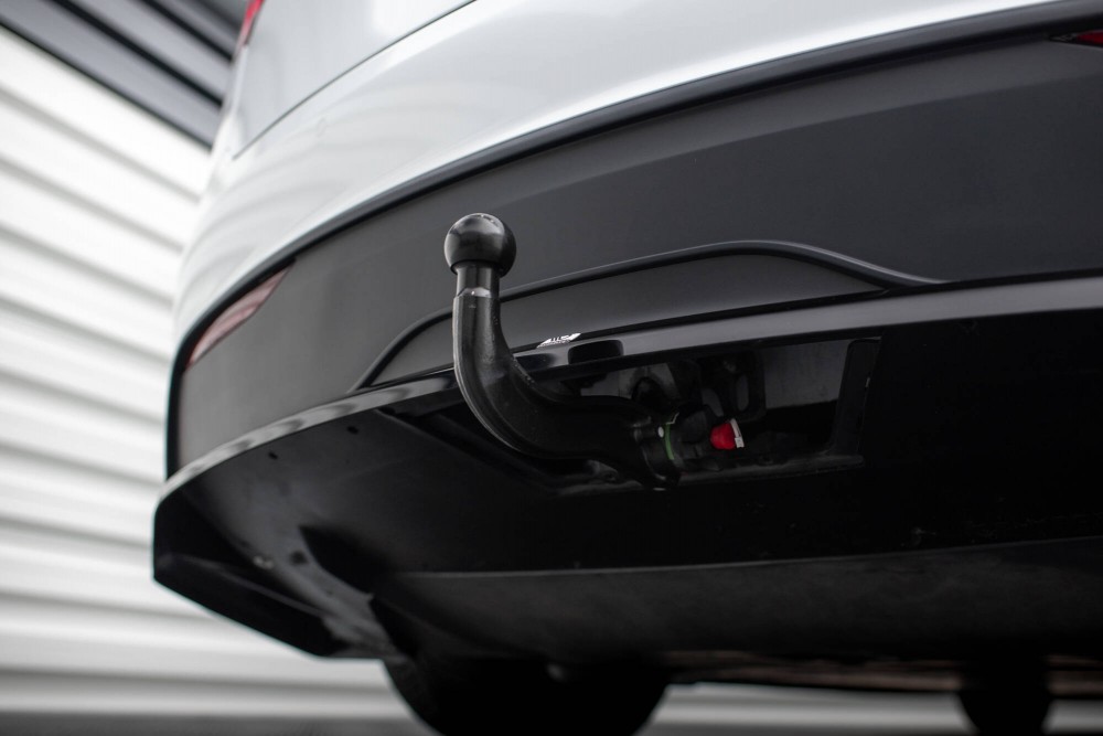 Тюнінговий дифузор (накладка) на задній бампер Tesla Model X Mk1 рестайл