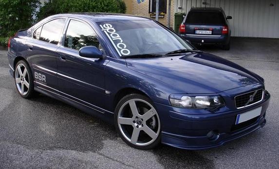 Накладки на передні фари Volvo S60 / V70 / XC70 варіант 2