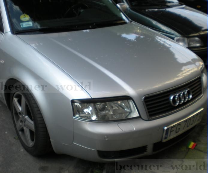Накладки на фари Audi A6 C5 рестайлінг