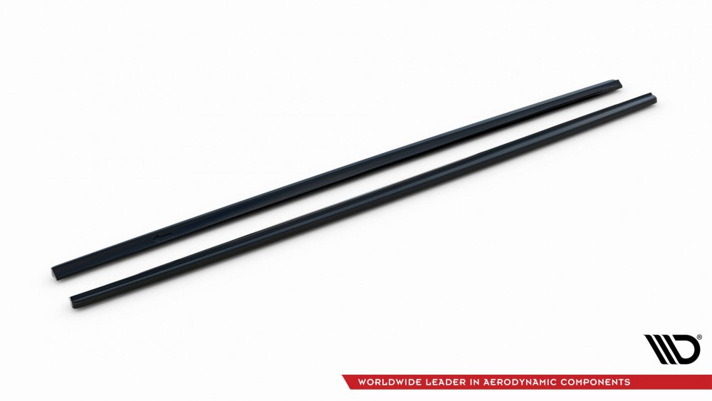 Тюнінг накладки під пороги VW Passat B7 версія R-Line