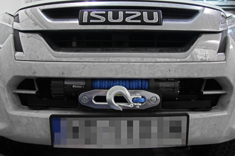 Пластина для встановлення (кріплення) лебідки Isuzu D-Max 2 (2012-2017)