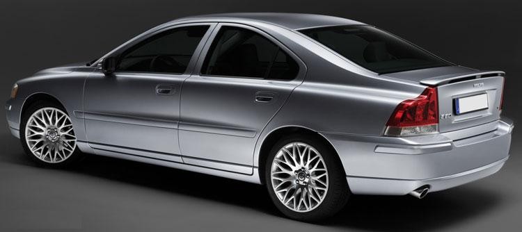 Спойлер кришки багажника Volvo S60 (2000-2010) на 3 ніжках