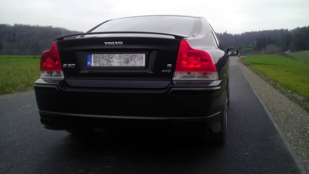 Спойлер кришки багажника Volvo S60 (2000-2010) на 2 ніжках