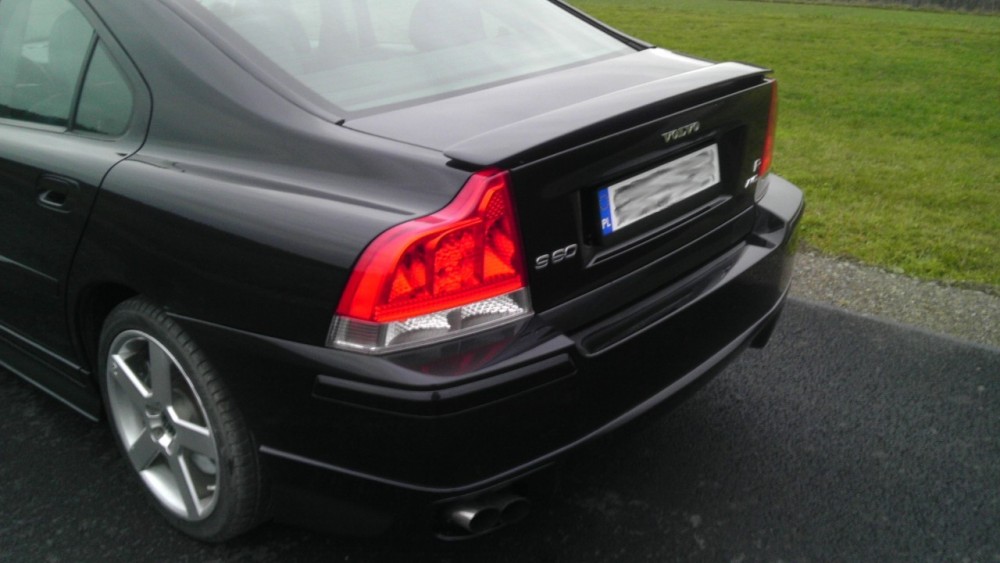 Спойлер кришки багажника Volvo S60 (2000-2010) на 2 ніжках