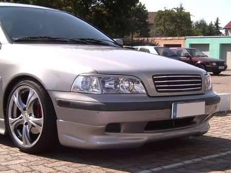 Накладка переднього бампера Volvo S40 / V40 дорестайлінг