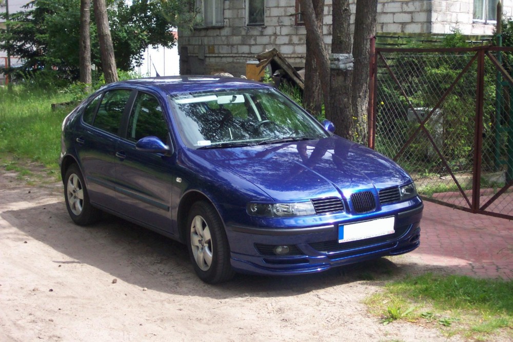 Тюнінгова накладка переднього бампера Seat Leon 1 / Toledo 2