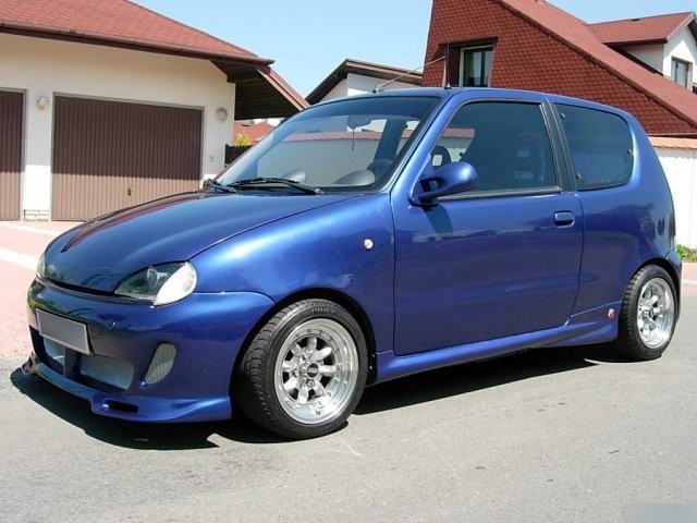 Тюнінгові накладки на пороги Fiat Seicento