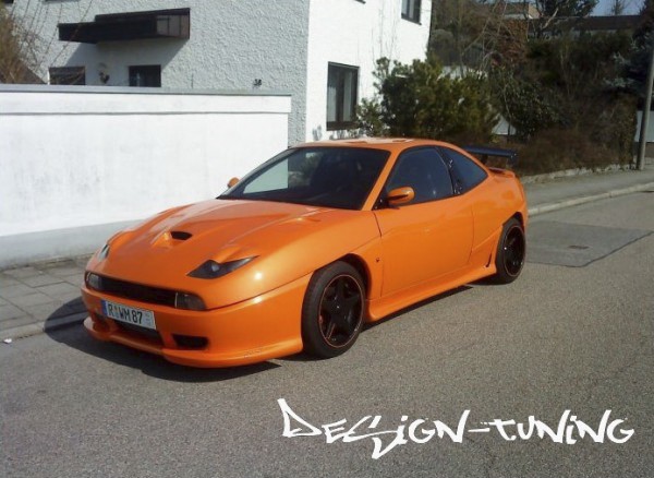 Тюнінгові накладки на передні фари Fiat Coupe