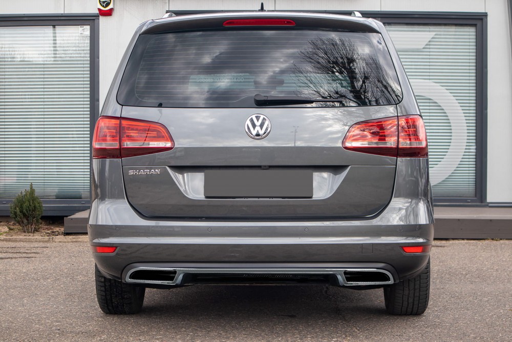 Дифузор заднього бампера Volkswagen Sharan 7N, Seat Alhambra 7N 2010-2022 
