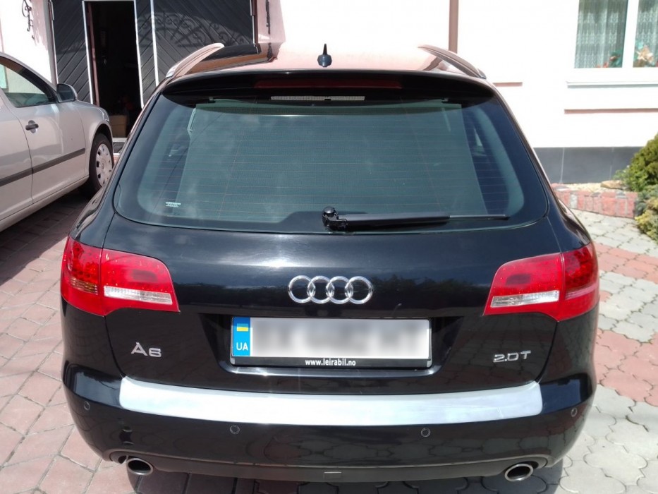 Спойлер багажника Audi A6 C6 Avant варіант II